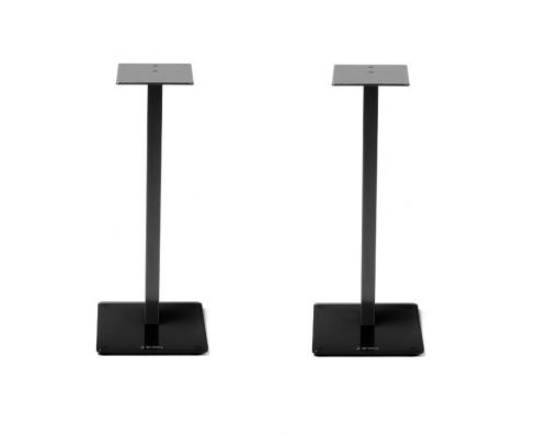 Norstone Esse Stand, högtalarstativ med svart fot 61 cm höga i gruppen Möbler & Fästen / Högtalarstativ hos Ljudfokus.se (143ESSESTANDBK)