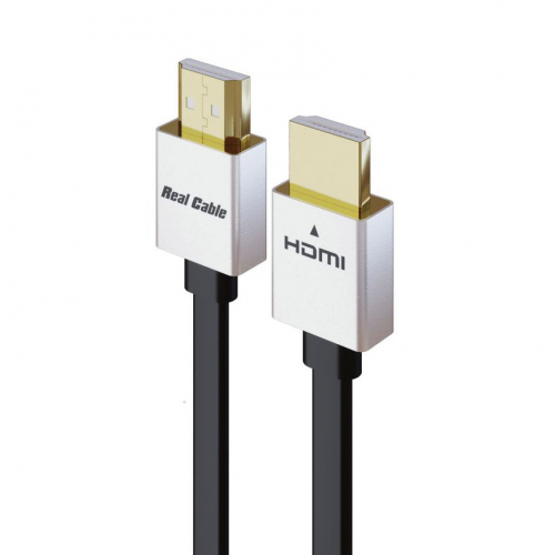 Real Cable HD-Ultra 2, HDMI-kabel med Nanotech-ledare i gruppen Kablar / HDMI-kablar hos Ljudfokus.se (143HDULTRA2V)