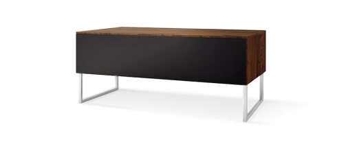 Norstone Khalm 140 media-bänk, valnötsfanér i gruppen Möbler & Fästen / Hifi-rack & Mediabänkar hos Ljudfokus.se (143KHALM140WA)