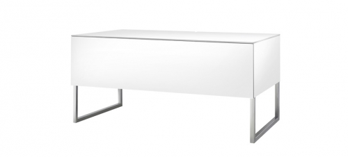 Norstone Khalm 100 mediabnk, pianovit i gruppen Mbler & Fsten / Hifi-rack & Mediabnkar hos Ljudfokus.se (143KHALMWH)