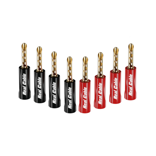 Real Cable BFA6020 banankontakter, 8-pack med åtvridningsnyckel i gruppen Kablar / Kontakter & Adapterpluggar hos Ljudfokus.se (143REAL1210)