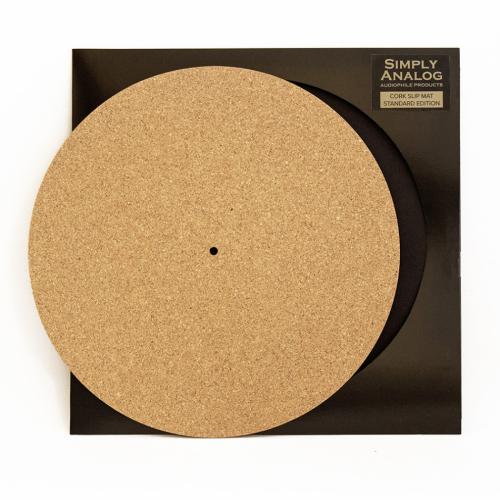 Simply Analog Cork Slipmat Standard Edition, korkmatta fr vinylspelare i gruppen Vinyl / Vinylspelartillbehr hos Ljudfokus.se (143SA1026)