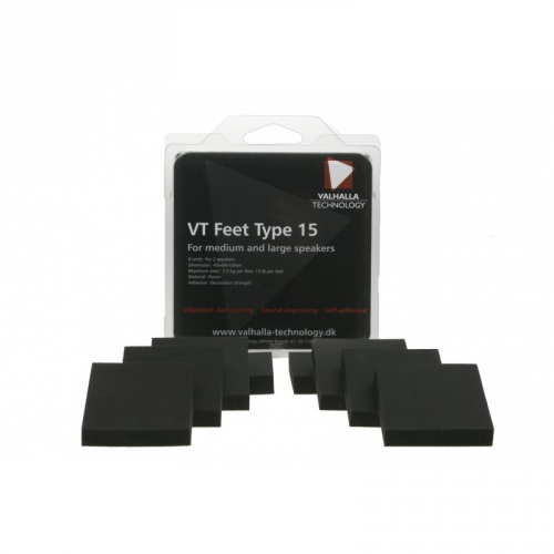 Valhalla Technology VT-Feet 15, 8-pack dmpftter i gruppen Tillbehr / Vibrationsdmpning hos Ljudfokus.se (143VTFEET15)