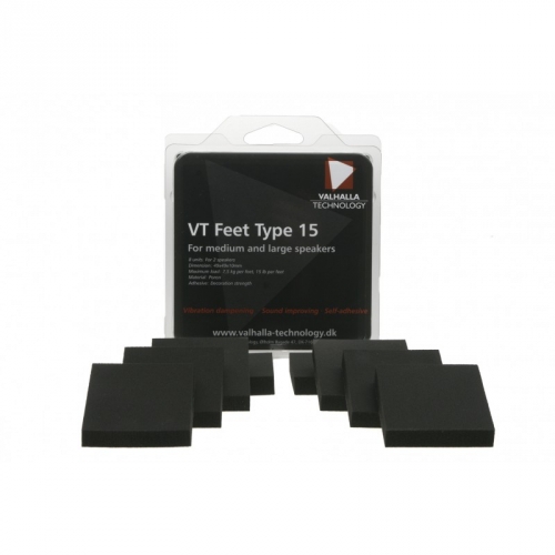 Valhalla Technology VT-Feet 15, 8-pack dmpftter i gruppen vrigt / Vibrationsdmpning hos Ljudfokus.se (143VTFEET15)