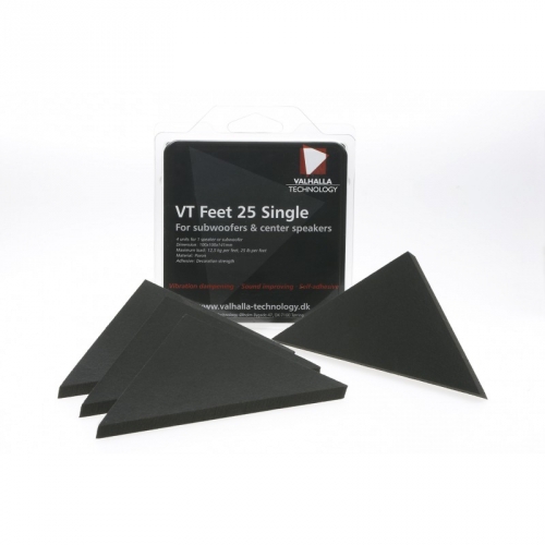 Valhalla Technology VT-Feet 25 Single, 4-pack dmpftter i gruppen vrigt / Vibrationsdmpning hos Ljudfokus.se (143VTFEET25)