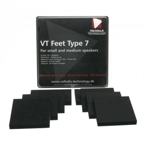Valhalla Technology VT-Feet 7, 8-pack dmpftter i gruppen Tillbehr / Vibrationsdmpning hos Ljudfokus.se (143VTFEET7)