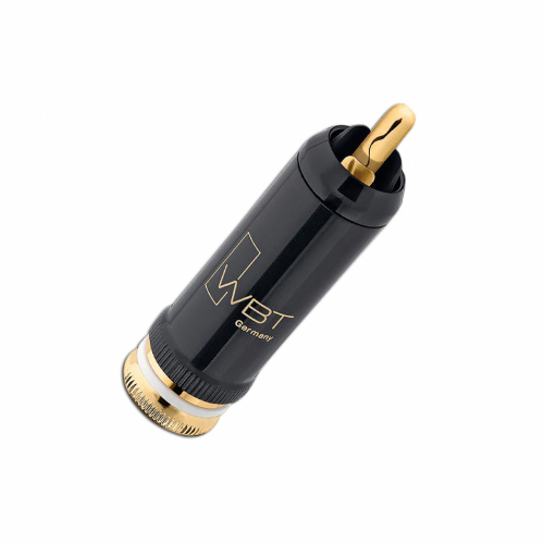 WBT-0102Cu Nextgen RCA-kontakt vit frgmrkning, styck i gruppen Kablar / Kontakter & Adapterpluggar hos Ljudfokus.se (144WBT0102CUWH)