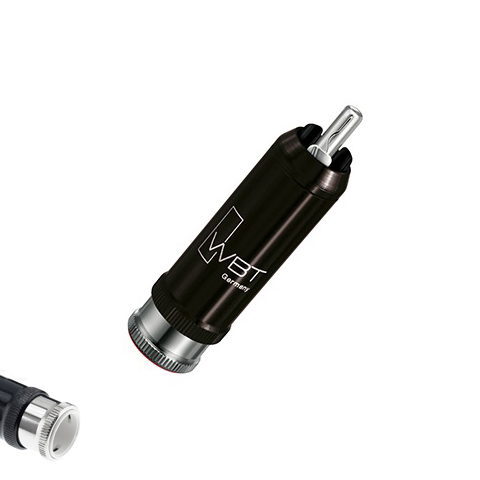 WBT-0110Ag Nextgen RCA-kontakt 75 Ohm vit frgmrkning, styck i gruppen Kablar / Kontakter & Adapterpluggar hos Ljudfokus.se (144WBT0110AGWH)