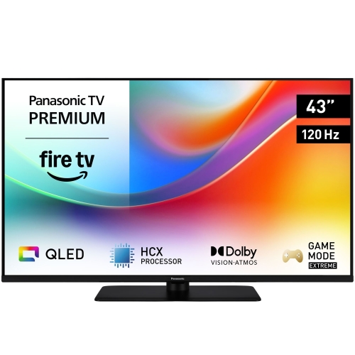 Panasonic TV-43W85BEZC, 43-tums 4K QLED-TV med Fire TV i gruppen Bild / Platt-TV hos Ljudfokus (150TV43W85BEZC)