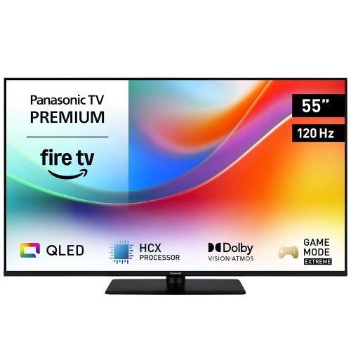 Panasonic TV-55W85BEZC, 55-tums 4K QLED-TV med Fire TV i gruppen Bild / Platt-TV hos Ljudfokus (150TV55W85BEZC)