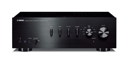 Yamaha A-S301 stereofrstrkare med DAC, svart i gruppen Frstrkare / Stereofrstrkare hos Ljudfokus.se (159AS301BL)