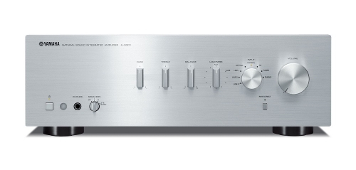 Yamaha A-S301 stereofrstrkare med DAC, silver i gruppen Frstrkare / Stereofrstrkare hos Ljudfokus.se (159AS301SI)