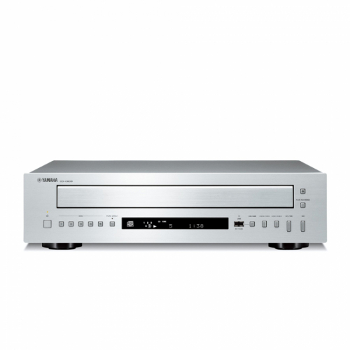 Yamaha CD-C603 CD-vxlare, silver i gruppen Mediaspelare / CD-spelare hos Ljudfokus.se (159CDC603SI)