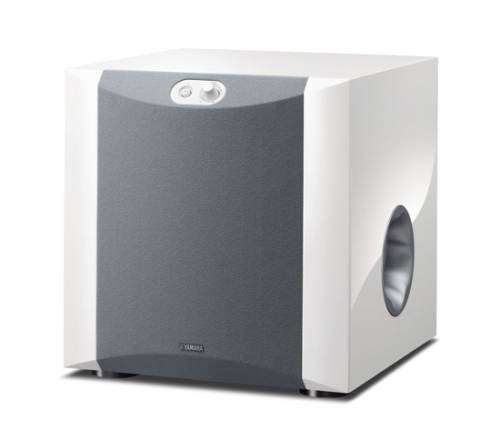Yamaha NS-SW300 aktiv subwoofer, pianovit i gruppen Hgtalare / Subwoofers hos Ljudfokus.se (159NSSW300WH)
