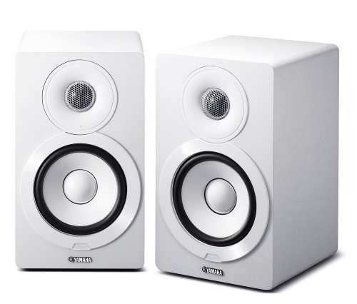 Yamaha MusicCast NX-N500 aktiva hgtalare med ntverk, vitt par i gruppen Hgtalare / Aktiva stereohgtalare hos Ljudfokus.se (159NXN500WH)