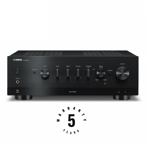 Yamaha R-N1000A streamingfrstrkare med MusicCast, RIAA-steg & radio, svart i gruppen Kampanj / Pskrea hos Ljudfokus.se (159RN1000ABL)