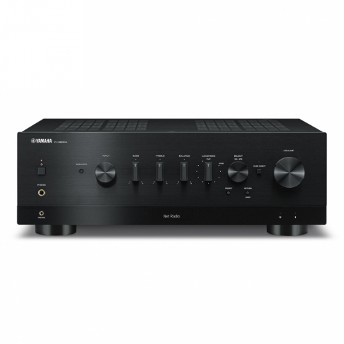 Yamaha R-N800A stereof�rst�rkare med MusicCast, RIAA-steg & radio, svart i gruppen F�rst�rkare / Stereof�rst�rkare hos Ljudfokus.se (159RN800ABL)