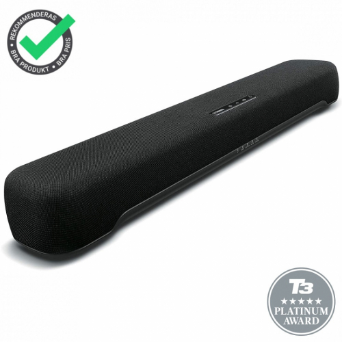 Yamaha SR-C20 kompakt soundbar med HDMI ARC & Bluetooth, svart i gruppen Högtalare / Soundbars hos Ljudfokus.se (159SRC20B)