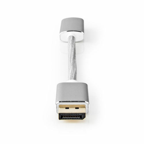 Nedis DisplayPort-HDMI Adapterkabel, 0.2 meter i gruppen Kablar / Kontakter & Adapterpluggar hos Ljudfokus.se (176CCTB37150AL02)