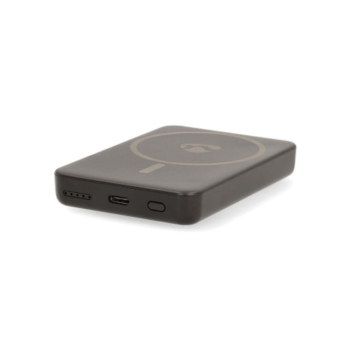 Nedis UPBK-W15 Powerbank med trådlös laddning, 5.000 mAh 15W i gruppen Övrigt / Elektroniktillbehör hos Ljudfokus.se (176UPBKW15W5000BK)