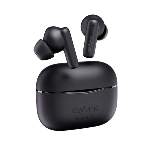 Defunc TRUE VIBE trådlösa in-ear-hörlurar, svarta i gruppen Hörlurar / Trådlösa hörlurar hos Ljudfokus (1838071001)