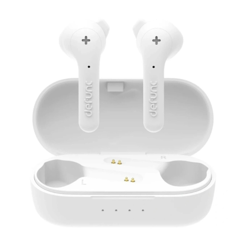 Defunc TRUE MUSIC II True Wireless in-ear-hörlurar, vita i gruppen Hörlurar / Trådlösa hörlurar hos Ljudfokus (1838071014)