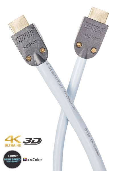 SUPRA HDMI HD5 A/V, HDMI-kabel i gruppen Kablar / HDMI-kablar hos Ljudfokus.se (215HDMIHDAV)