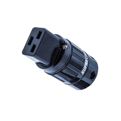 Supra Lorad Excalibur RC-IEC C19 Rhodium Edition, IEC-kontakt 16A i gruppen Kablar / Kontakter & Adapterpluggar hos Ljudfokus.se (215RHIECC19)
