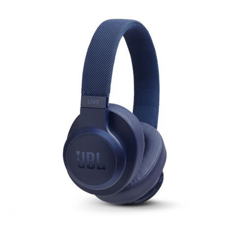 JBL LIVE 500BT Over-Ear hrlurar med rststyrning, bl i gruppen Hrlurar / Trdlsa hrlurar hos Ljudfokus.se (285LIVE500BTBL)