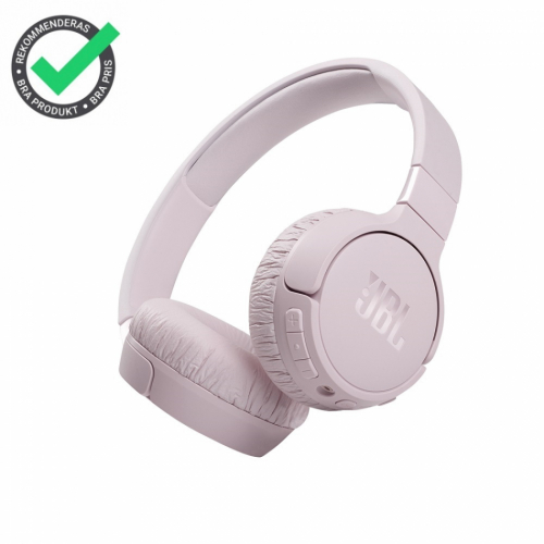 JBL Tune 660NC on-ear hrlurar med Bluetooth, brusreducering & Pure Bass, rosa i gruppen Hrlurar / Trdlsa hrlurar hos Ljudfokus.se (285T660NCP)