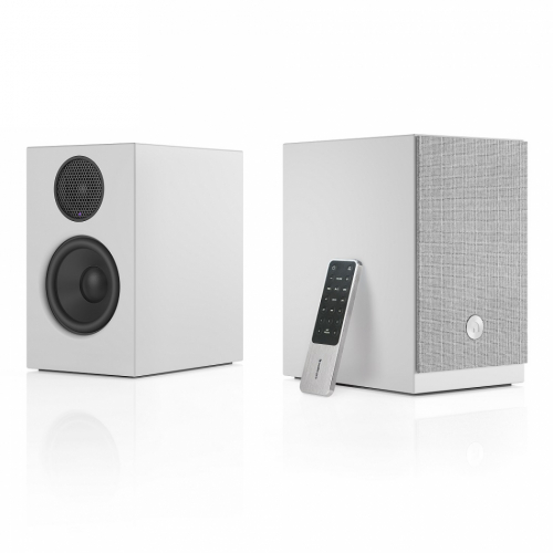 Audio Pro A28 med HDMI ARC, Bluetooth & Wifi, vitt par Returexemplar i gruppen Kampanj / Fyndhörnan hos Ljudfokus.se (287A28WB1)