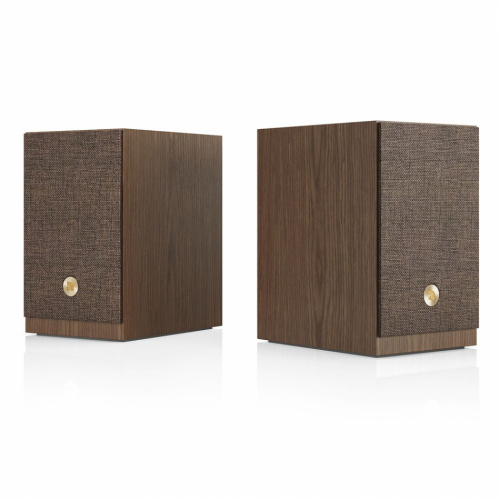 Audio Pro A28 W streaminghögtalare powered by WiiM med HDMI ARC, valnöt par i gruppen Högtalare / Aktiva stereohögtalare hos Ljudfokus.se (287A28WWA)