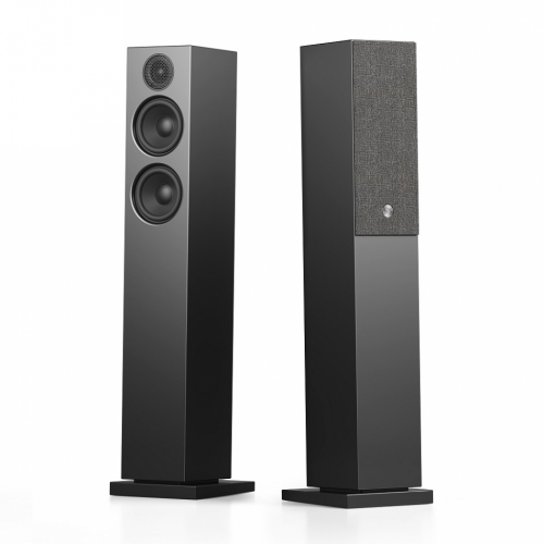 Audio Pro A38 aktiva golvhgtalare med HDMI ARC, Bluetooth & Wifi, svart par i gruppen Hgtalare / Aktiva stereohgtalare hos Ljudfokus.se (287A38B)
