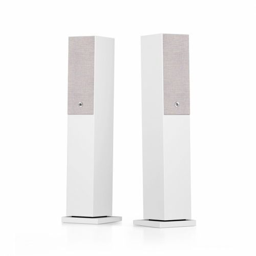 Audio Pro A38 W streaminghögtalare powered by WiiM med HDMI ARC, vitt par i gruppen Högtalare / Aktiva stereohögtalare hos Ljudfokus.se (287A38WW)