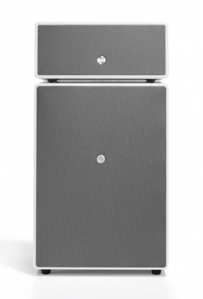 Audio Pro Drumfire, aktiv Wifi-hgtalare, Silk White i gruppen Hgtalare / Wifi hgtalare hos Ljudfokus.se (287DRUMFIREW)