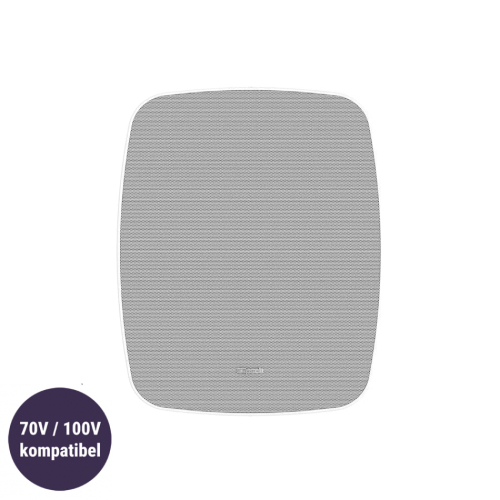 Klipsch PSM-650-T vädertålig högtalare 100V-kompatibel, vit styck i gruppen Installationsljud / Vädertåliga högtalare hos Ljudfokus.se (288PSM650TW)