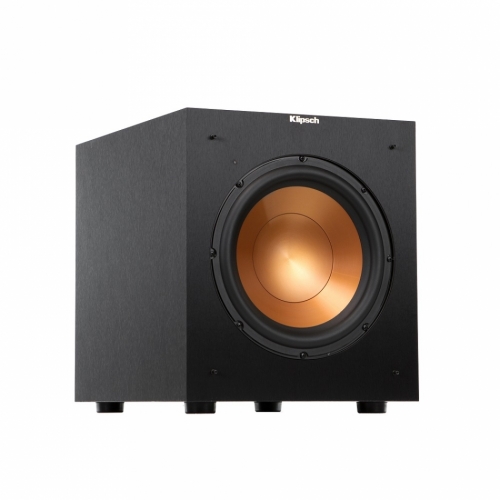 Klipsch R-10SW, aktiv subwoofer svart i gruppen Hgtalare / Subwoofers hos Ljudfokus.se (288R10SW)