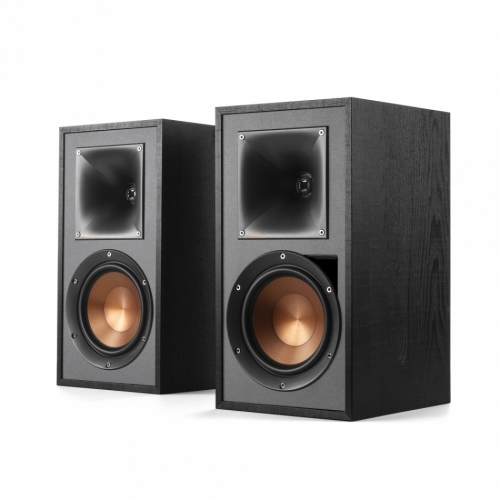 Klipsch R-51PM aktiva hgtalare med Bluetooth, RIAA-steg & DAC, svart par i gruppen Hgtalare / Datorhgtalare & TV-hgtalare hos Ljudfokus.se (288R51PM)