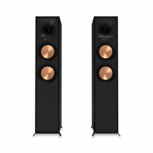Klipsch R-600F hornladdade golvhgtalare, svart par i gruppen Hgtalare / Golvhgtalare hos Ljudfokus.se (288R600F)