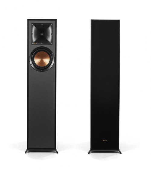 Klipsch R-610F golvhögtalare, svart par i gruppen Högtalare / Golvhögtalare hos Ljudfokus.se (288R610F)