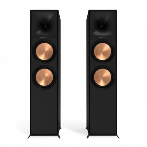 Klipsch R-800F hornladdade golvhgtalare, svart par i gruppen Hgtalare / Golvhgtalare hos Ljudfokus.se (288R800F)