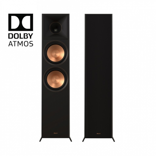 Klipsch RP-8060FA II hornladdad golvhgtalare med Dolby Atmos, svart par i gruppen Hgtalare / Golvhgtalare hos Ljudfokus.se (288RP8060FAIIB)