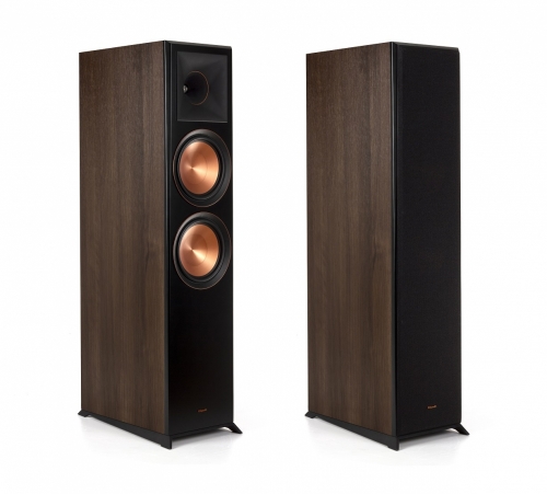 Klipsch RP-8060F golvhgtalare med Dolby Atmos, valnt par i gruppen Hgtalare / Golvhgtalare hos Ljudfokus.se (288RP8060FAW)