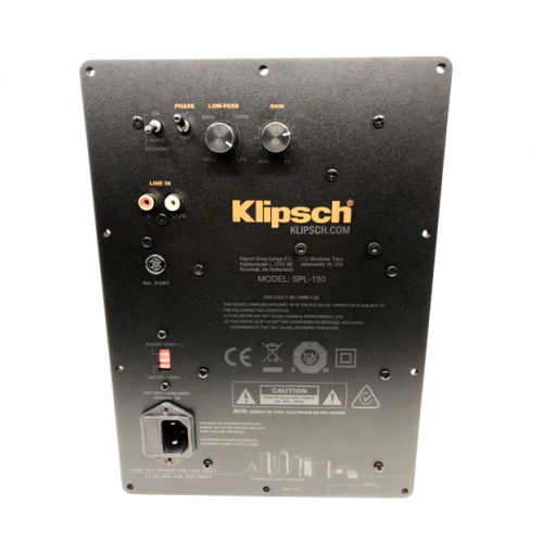 Klipsch SPL-150 / R-115SW slutsteg i gruppen Byggsats / Frstrkare subwoofer hos Ljudfokus.se (288SPL150AMP)