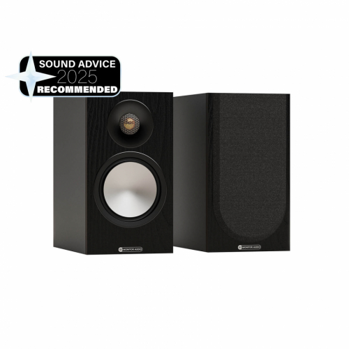 Monitor Audio Bronze 50 7G stativhgtalare, svart par i gruppen Hgtalare / Stativhgtalare hos Ljudfokus.se (289B507GB)
