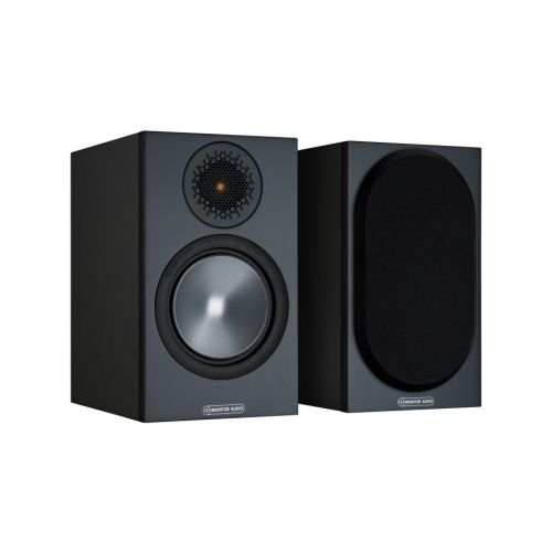 Monitor Audio Monitor 50 4G stativhögtalare, svart par i gruppen Högtalare / Stativhögtalare hos Ljudfokus (289M504GB)