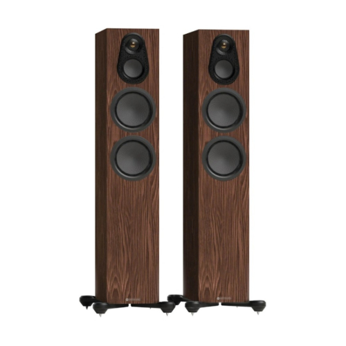 Monitor Audio Silver 300 8G golvhögtalare, valnöt par i gruppen Högtalare / Golvhögtalare hos Ljudfokus (289S3008GWA)
