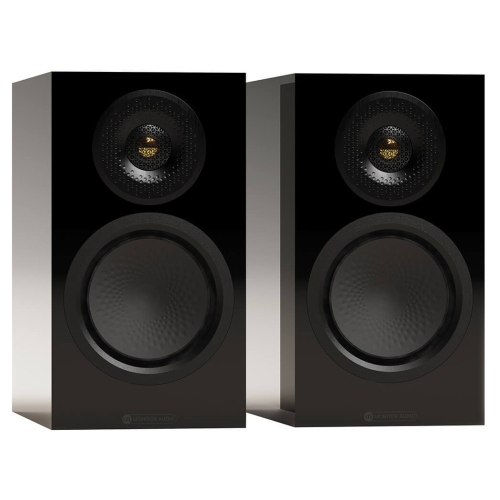 Monitor Audio Silver 50 8G stativhögtalare, svart par i gruppen hos Ljudfokus (289S508GB)