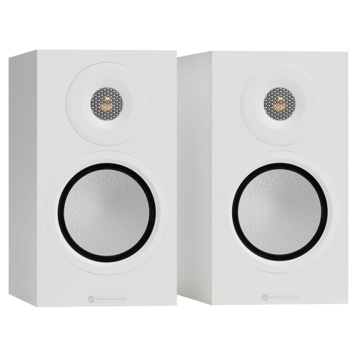 Monitor Audio Silver 50 8G stativhögtalare, vitt par i gruppen hos Ljudfokus (289S508GW)