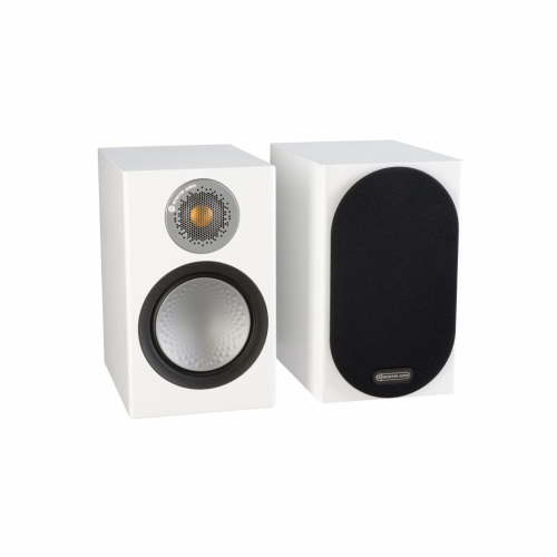 Monitor Audio Silver 50 mattvita stativhögtalare i gruppen Högtalare / Stativhögtalare hos Ljudfokus.se (289SILVER50WH)